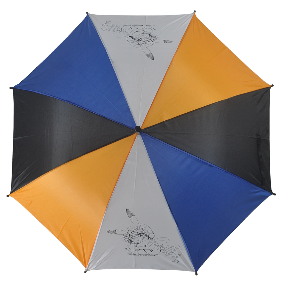 شعار طباعة OEM مظلة طويلة Sunshade أسعار منخفضة Parapluie مستقيم الأطفال للإعلان باراسول