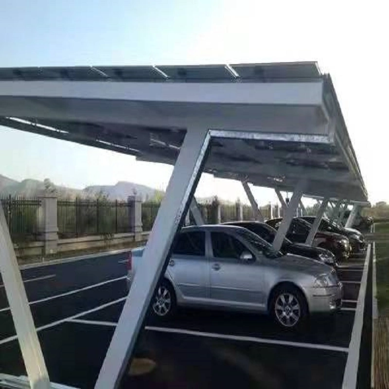 Ground Solar Power Bracket Solar Car Parking System Solar Carpark