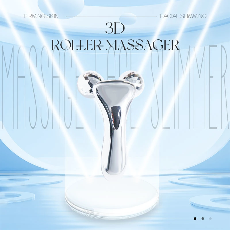 Home 3D Hand-Held Roller Massage Face Slimming Instrument Beauty Instrument