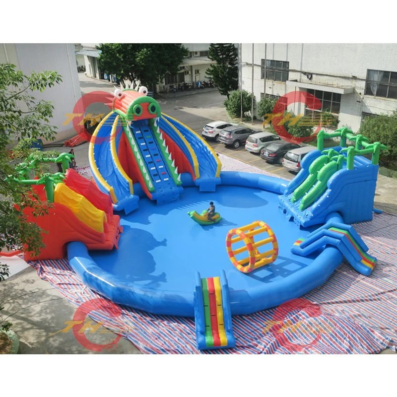 30m New Design Inflatable Aqua Water Park