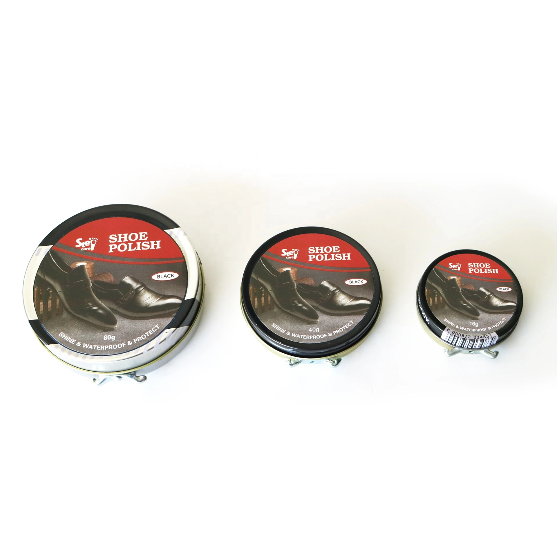 Shoe Care Tin Box Packing Cheap Wax Shoe Polish