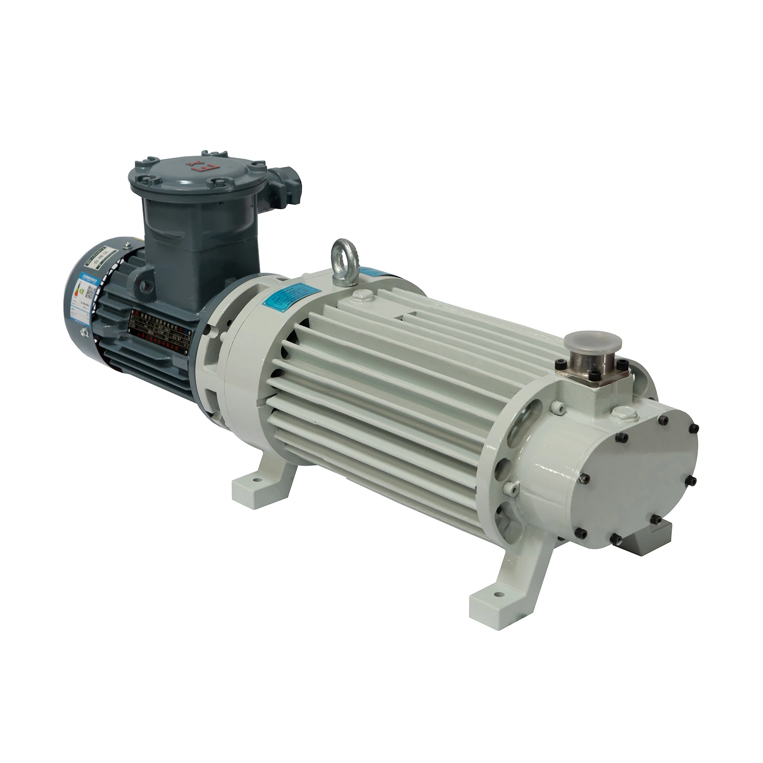 Air Cooled Screw Vacuum Pump, Pump Speed 10, Oil-Free Cleaning, Easy to Maintain