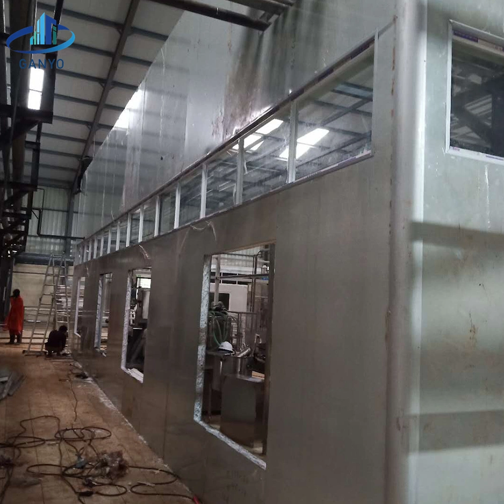 Ganyo Factory Supply Automatic Prefab Steel Structure Animal House Poultry Farms Construction