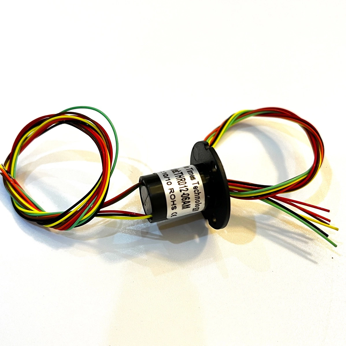 6 Wires Miniature Capsule Slip Ring for Cable Reel Use