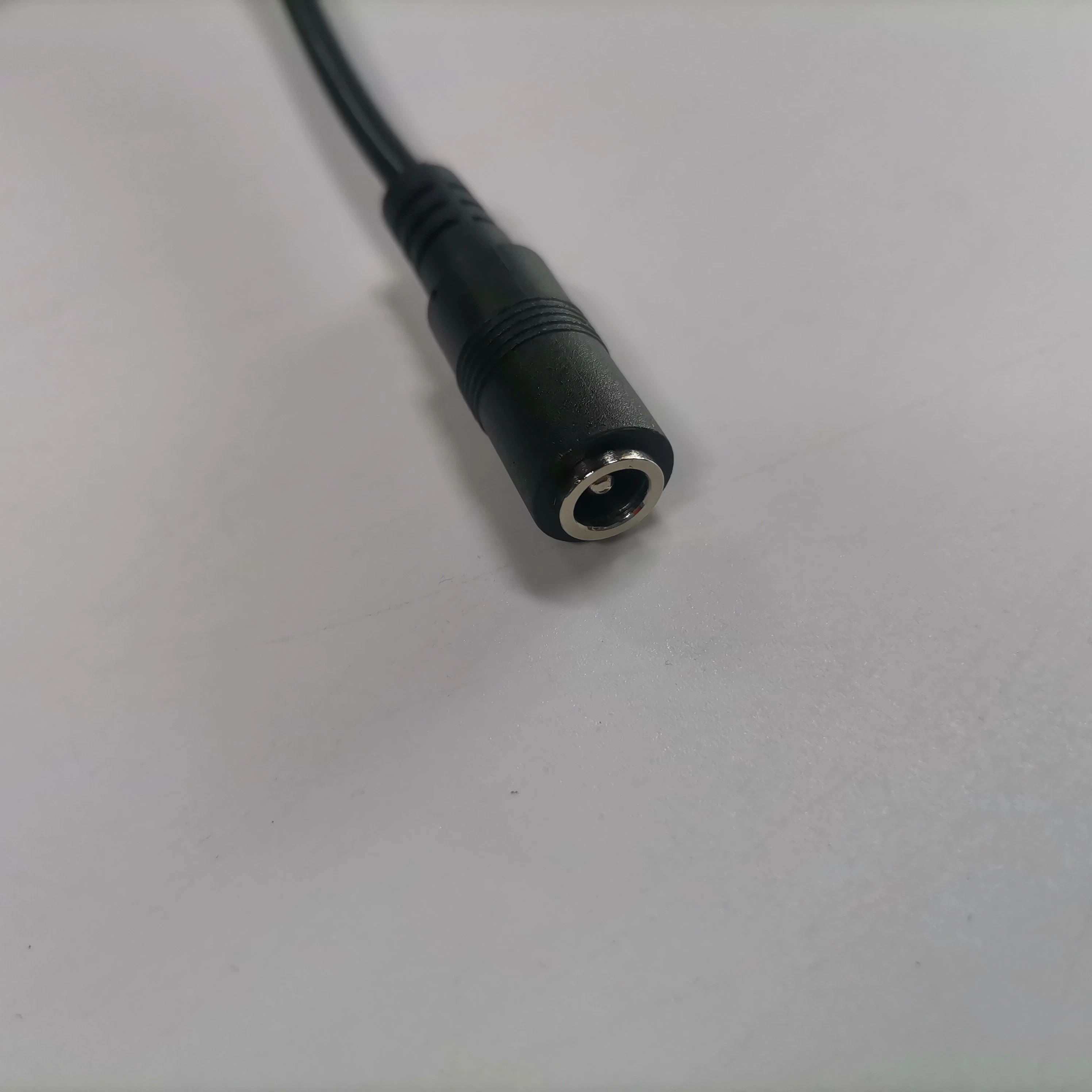 16AWG 1,8M DC5521 fêmea para DC macho anguladas 5,5mm*2,1 mm cabo de alimentação para câmara CCTV tira de LED