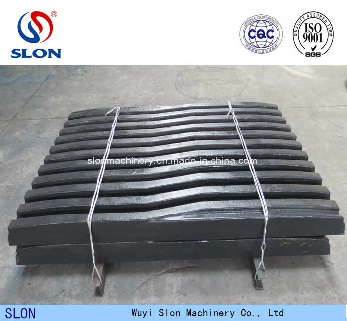 Manganese Casting Osborn Jaw Crusher Spare Parts Fixed/Swing/Moving Jaw Plate