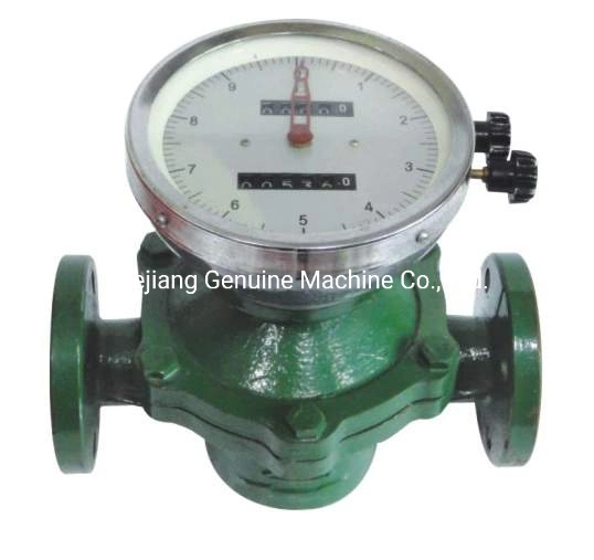 Zcheng Oval Gear Meter Flow Meter for Gas Station Used Fuel Dispenser