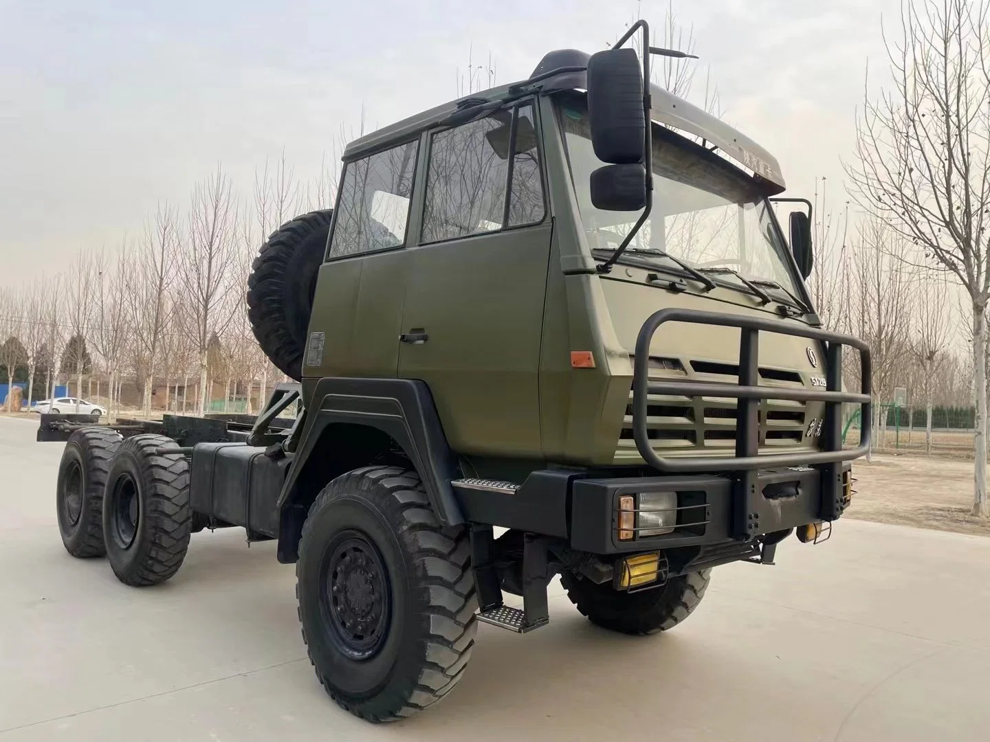 Shacman sx2150 шасси с удлиненной кабиной всех внедорожных грузовиков 6X6