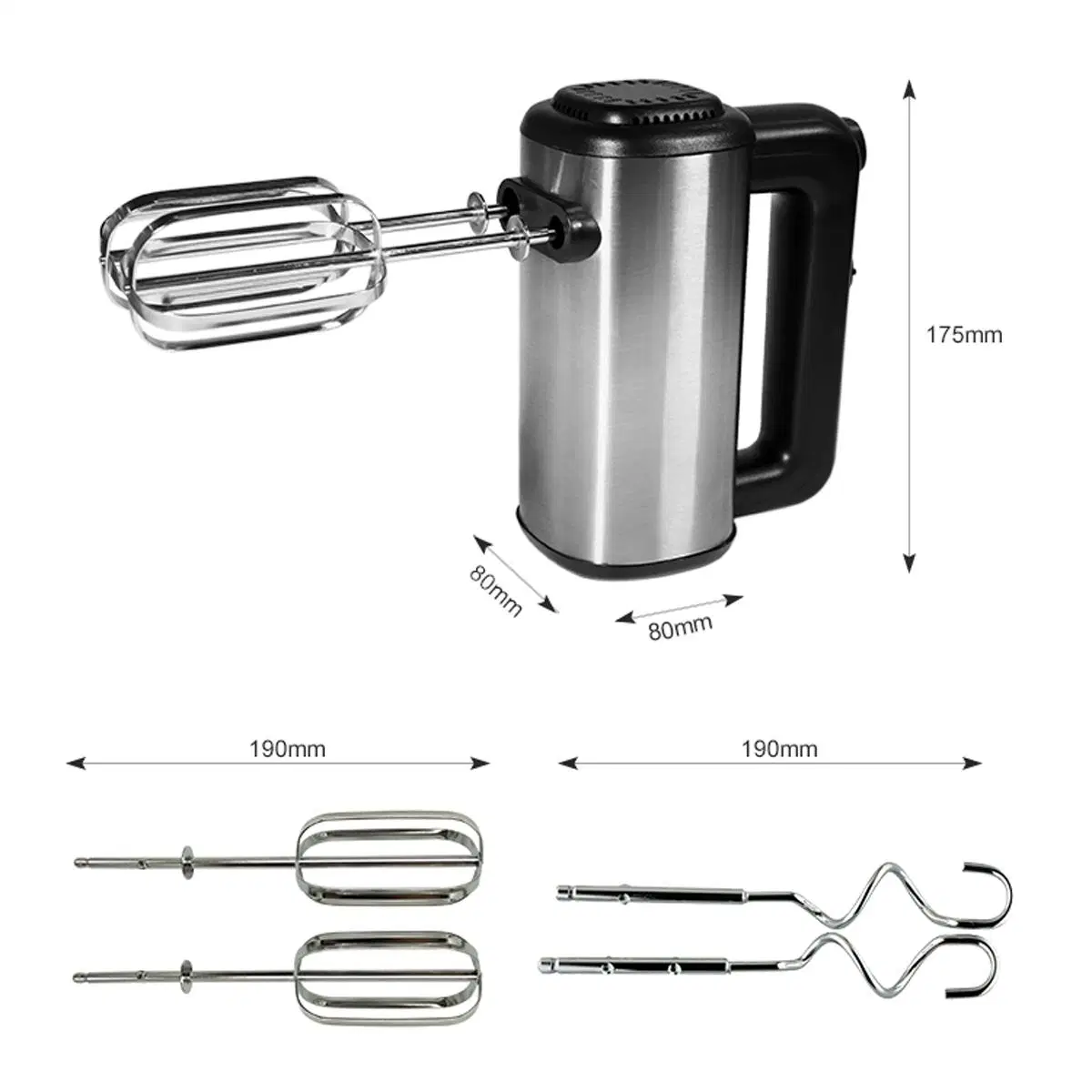 Canxin Küche Better Baking Zubehör Pink Gold Lebensmittel Elektro-Ei Handmixer Mit Rührwerk