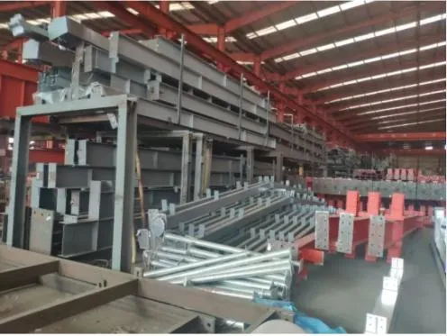 Steel Structure Building Warehouse Building Material: Hot-Rolled Steel Column/Steel Beam