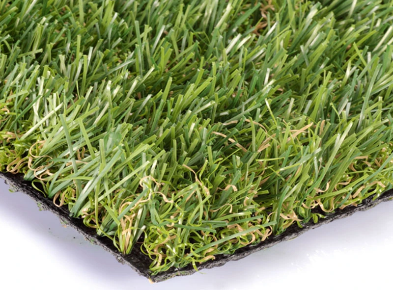 Natural Looking Meadow Green Synthetic Turf Carpet for Landscape, Home Use Fake Artificial Grass