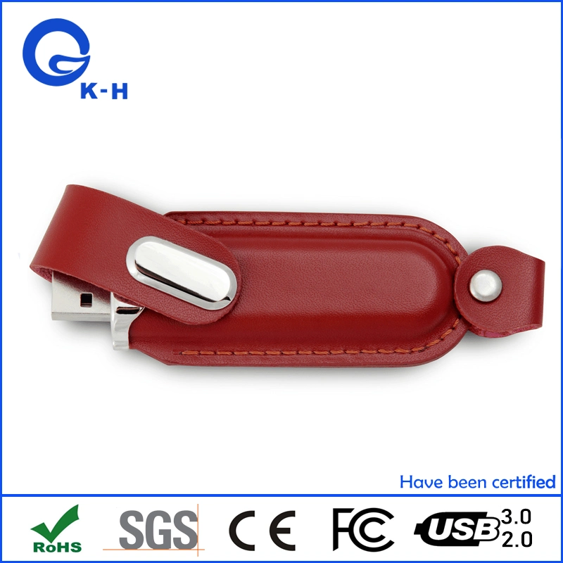 Leather Flash Drive Memory Stick 128MB 256MB USB 2.0 512MB