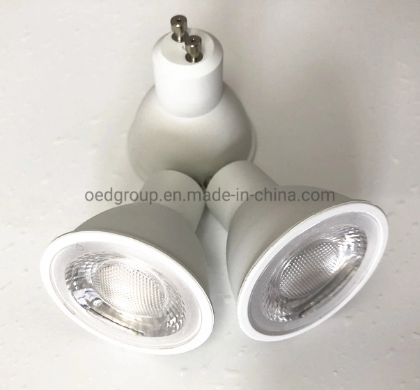 Aluminum 38 Degree PAR16 AC220-240V 5W Dimmable GU10 COB LED Cup