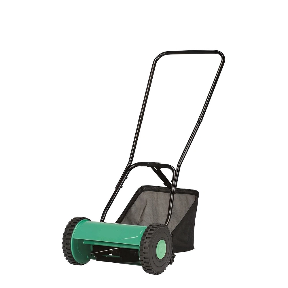Manual Lawnmower Hand Push Mower Reel Lawn Mower Garden Tools, Outdoor Power Tools 40cm Classic Push Reel Lawn Mower (GSS40)