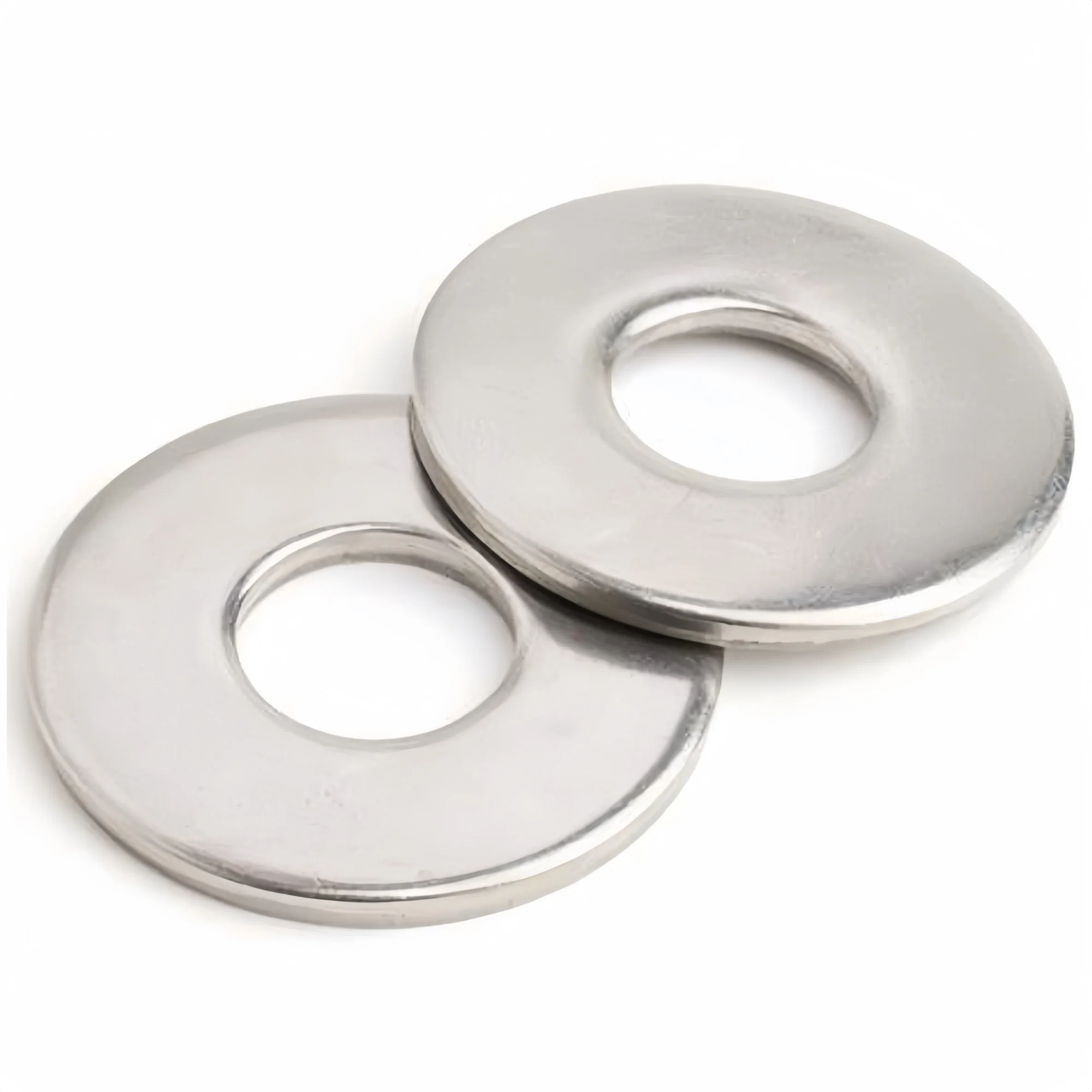 DIN125 DIN137 DIN433 DIN440 DIN7349 DIN9021 Stainless Steel 304 316 OEM Design Metal Gasket Flat Washer Shims Flat Washers