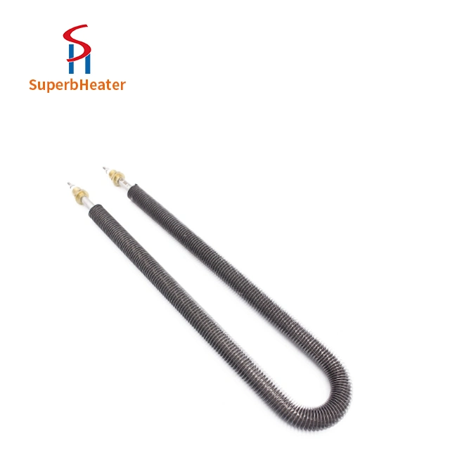 304 Stainless Steel Finned Electric Heating Tube for Oven, Non-Standard Customization