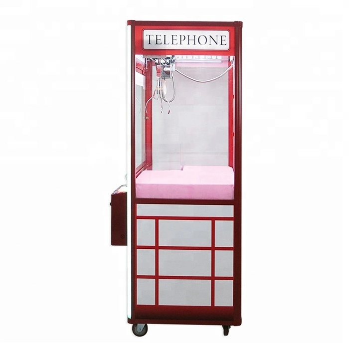 New Design Coin Operated Toy Doll Candy Gift Prize Vending Crane Claw Machine Game Kit for Sale