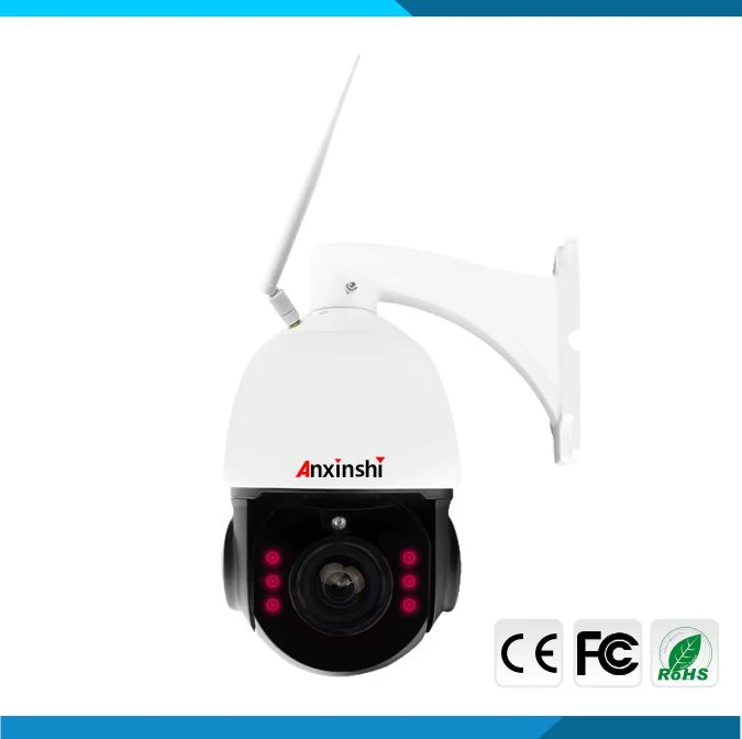 4MP 20X Multi -Language Smart Auto Tracking WiFi PTZ Camera IR 100m Mini SD Slot Audio