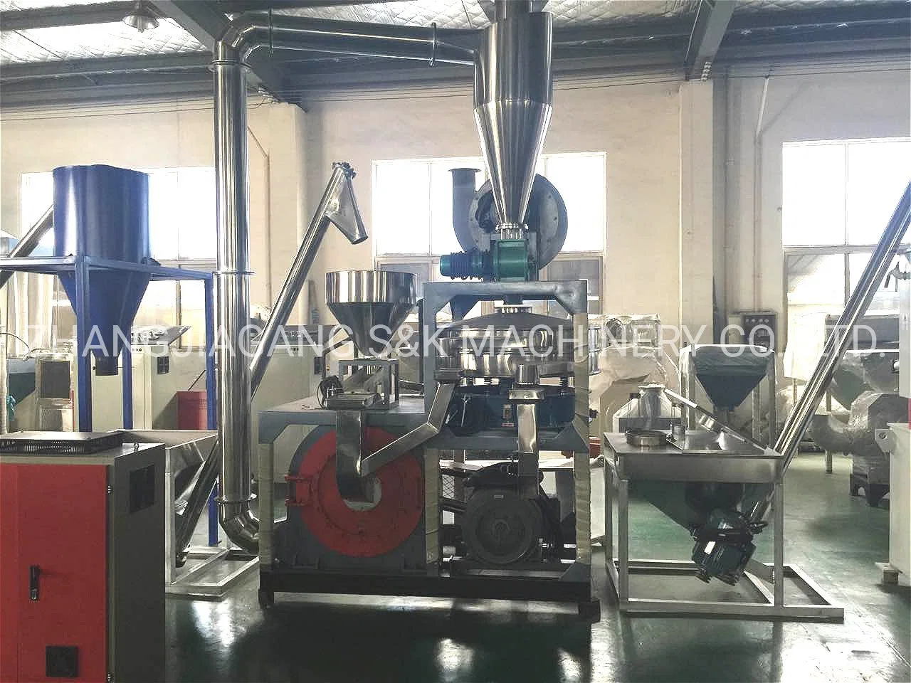 Plastic Pet Crusher Powder Miller Machine PP PE HDPE Crushing Pulverizing Milling Machine Supplier