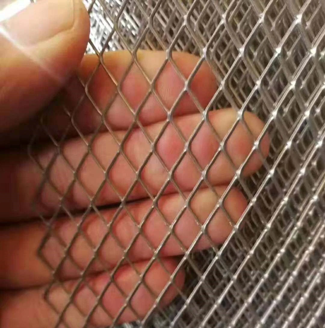 1/2 3/4 Inch Diamond Hole Hot DIP Galvanized Expanded Metal Mesh Low Carbon Steel Plate Expanded Mesh Mild Steel Expanded Metal Mesh