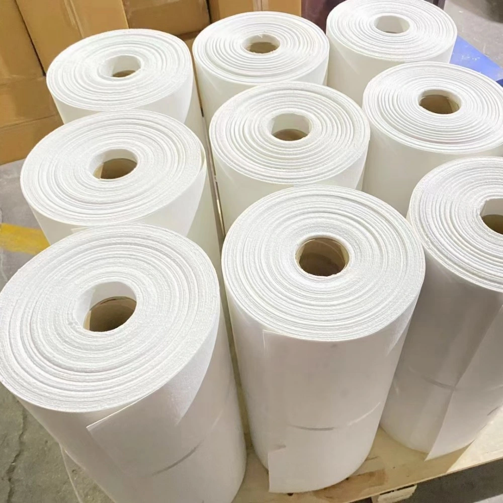 Papel de fibra cerámica El Material de aislamiento de fibra cerámica con buena estabilidad química