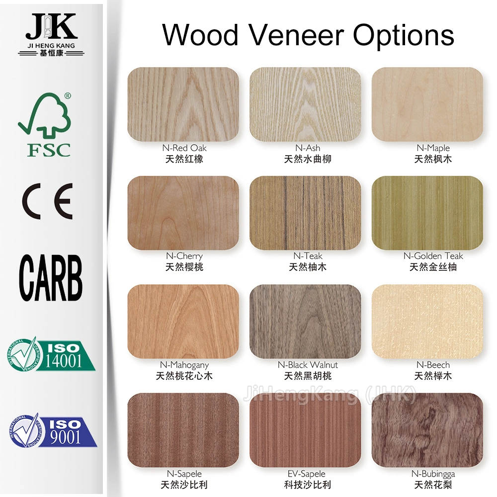 Jhk-M03 Swedish Wooden Door Panel Wood Veneer Door Leaf