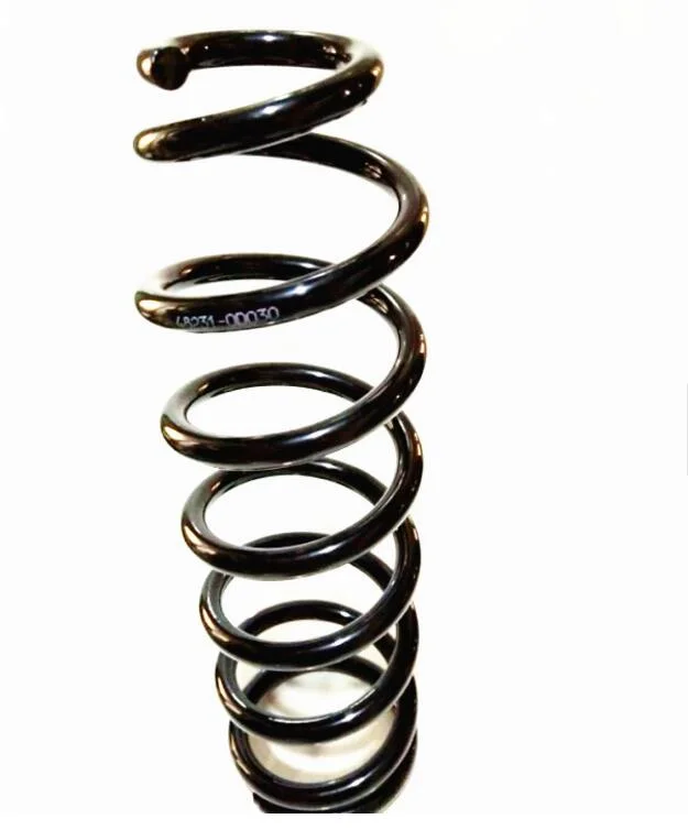 Rubber Compression Damper Curl Coil Spring for Highlander with Competitive Price.