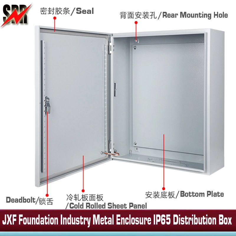 Jxf-300X400X160 Caja de distribución de metal de la Fundación Caja de acero laminado en frío