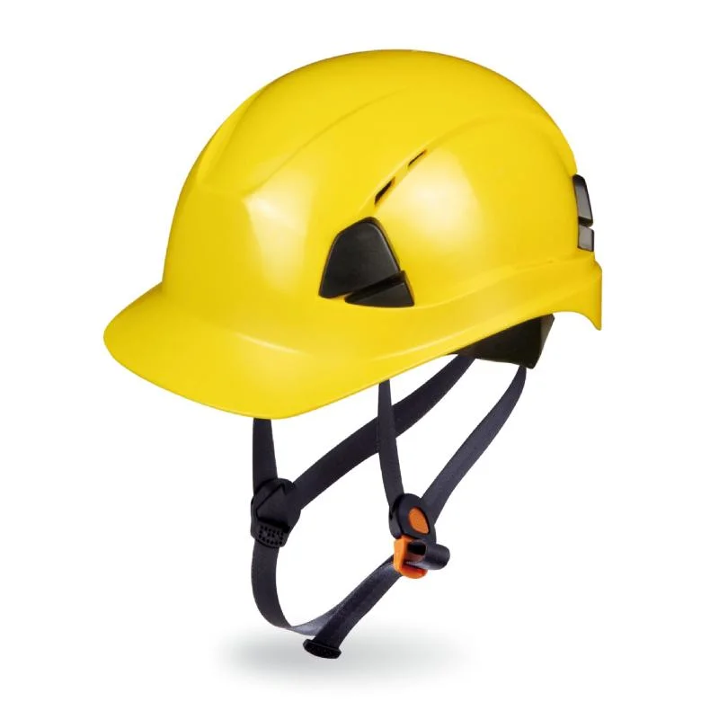 ABS Material Half-Brim Ratchet Suspension Hard Hats Safety Helmet