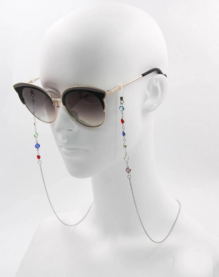 Beaded Eyeglass Chains Stylish Beaded Sunglasses Chain Reading Eyeglasses Holder Strap Cord Lanyard Eyewear Retainer