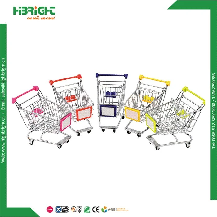 Mini Shopping Cart Desktop Organizer