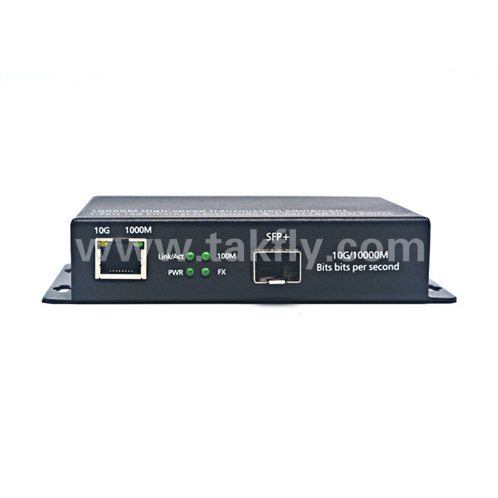 10g Unmanaged Media Converter with SFP+ & RJ45 Port