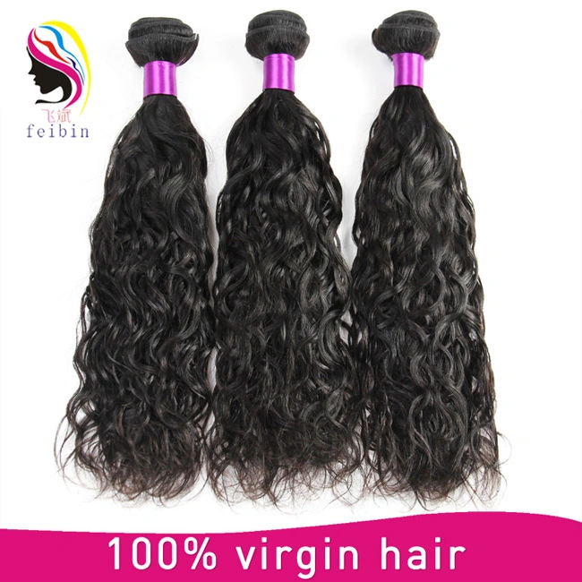 China Supplier Wholesale/Supplier Unprocessed Remy Human Hair Natural Wave