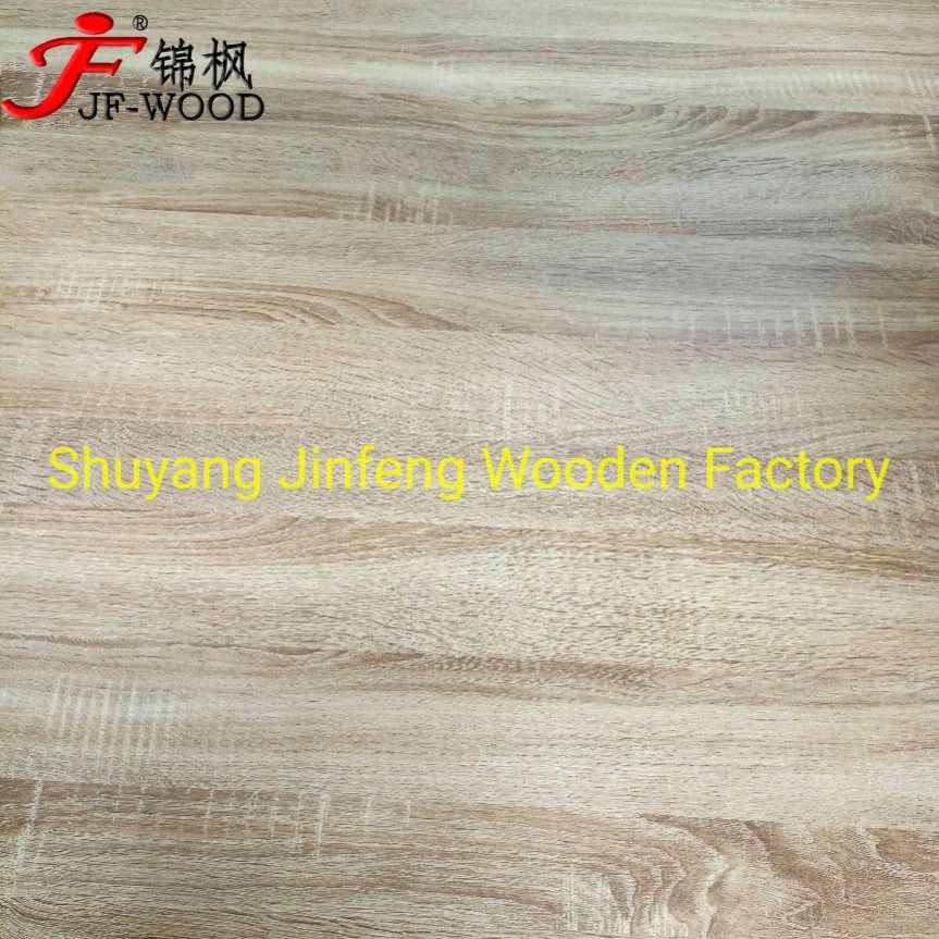 W331 Melamine Wood Grain MDF HDF Plywood 1220*2440*18mm Both Sides Melamine Board