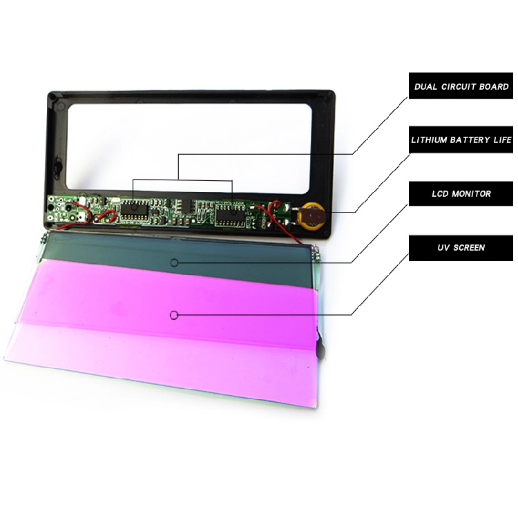 Daierta National Standard Electric Welded Glass Auto Darkening Clear Welding Lenses
