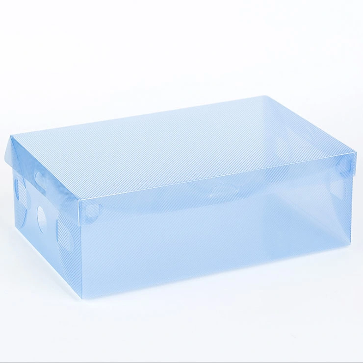 Un emballage cadeau personnalisé Pet transparent en PVC de pliage PP Boîte d'emballage en plastique transparent avec l'impression/chaussures/fleurs/stockage/cadeaux/Fruits/Casque/affichage