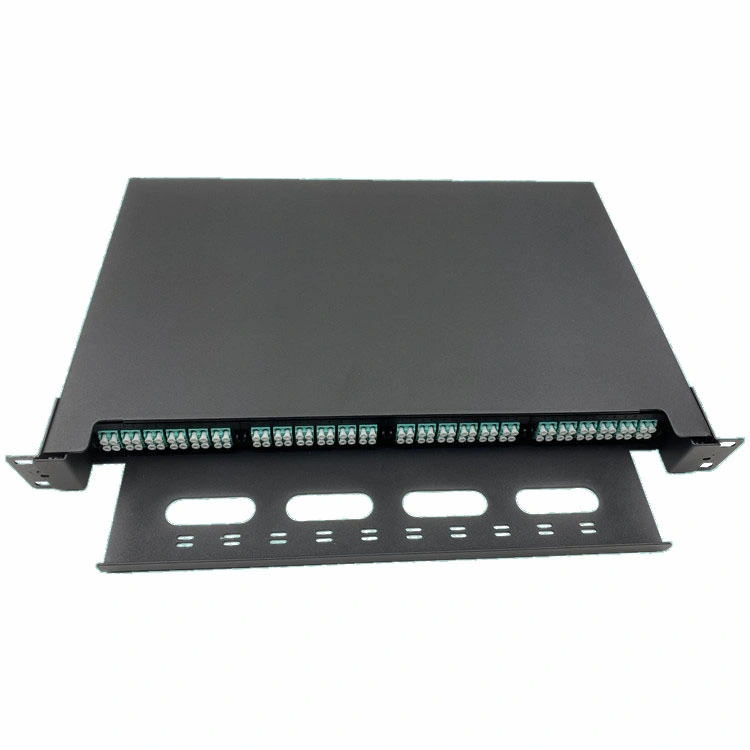 High quality/High cost performance  Sc/fc/st/lc Rack Mount Splicing Fiber Optic Patch Panel For FTTX Network Cable Management