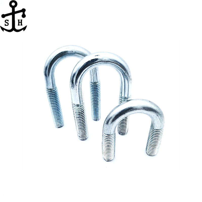 Factory Outlet Auto Parts Carbon Steel Galvanized U Bolt Car Parts Spare Parts Made in China