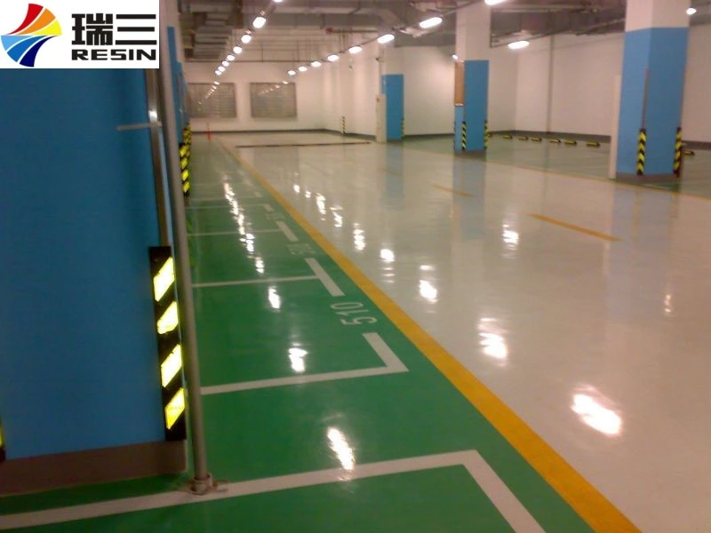 Waterborne and Solvent Free Epoxy Resin Floor Finish with Chemical Resistant