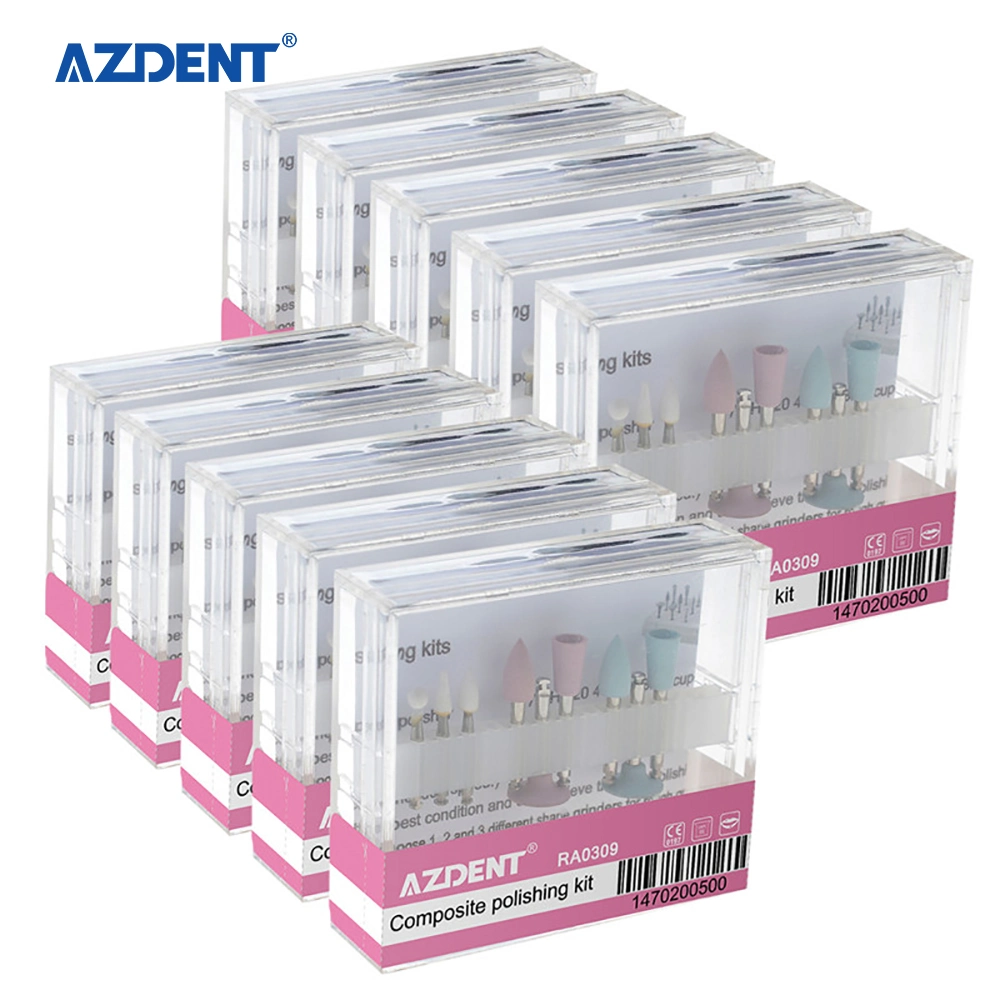 Top Selling Azdent Curing Light Resin Dental Composite Polishing Kit / Teeth Polishing Kit