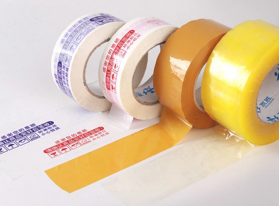 Crystal Yellowish Tape Super Clear Waterproof BOPP OPP Packing Tapes