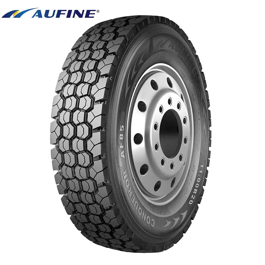 Aufine AF81 10.00R20 Neumático de Camión radial de la unidad de Larga