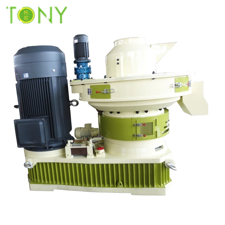 CE ISO Certificate Vertical Ring Die Wood Shaving Pellet Making Machine with 132kw