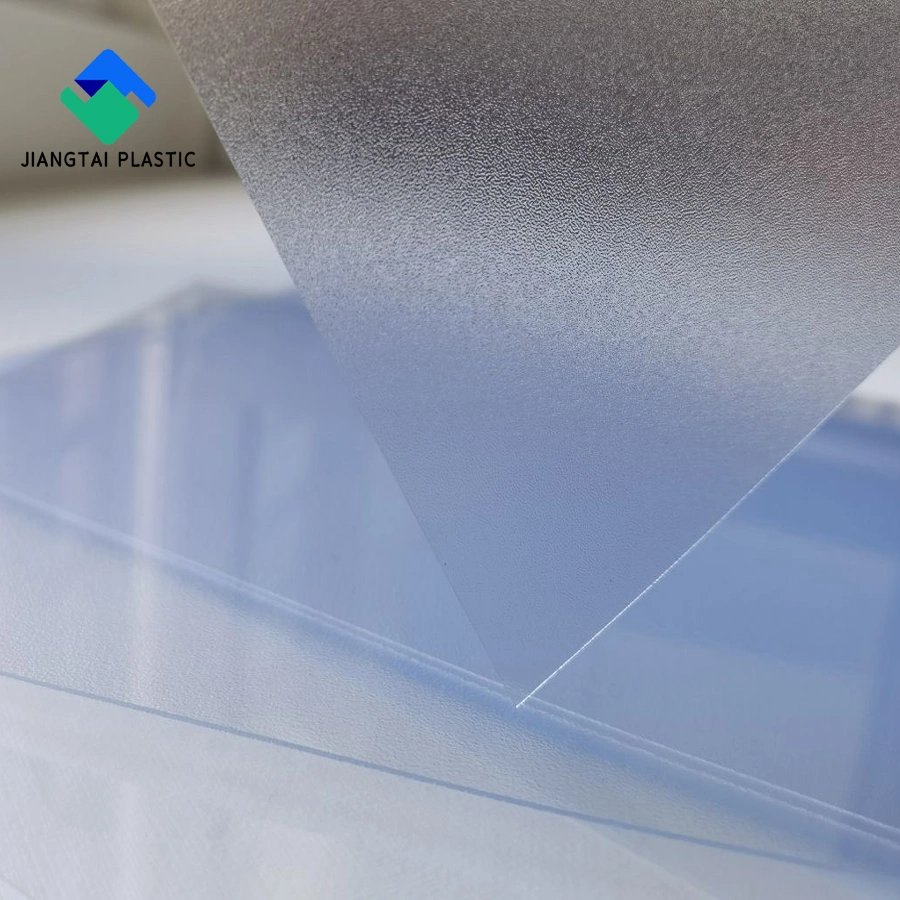 Jiangtai plástico caja plegable embalaje de plástico hoja de PVC transparente imprimible