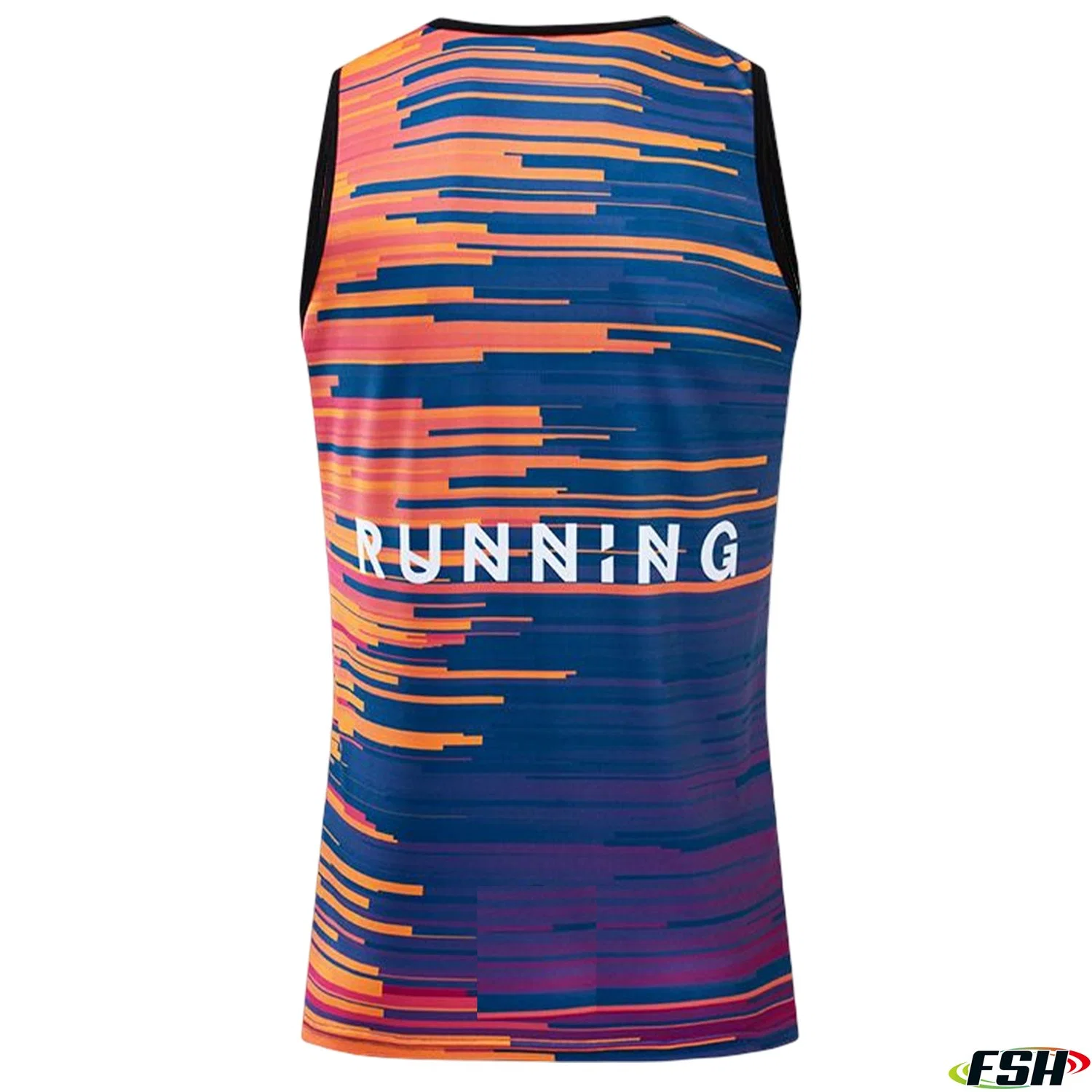 New Fashion Custom Your Own Design Full Sublimation Print Durable Comfortable Fitness Men's Running Uniform Running Shorts Running Shirt Running Singlet