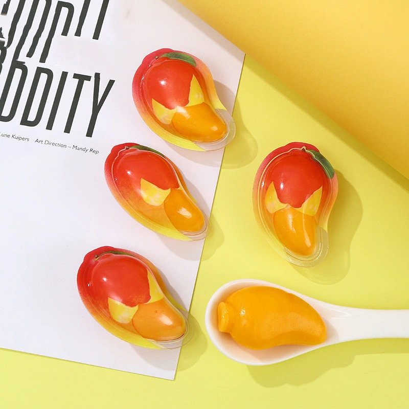 Rich Mango Flavored Soft Candy Jelly Candies with Sugar Coated