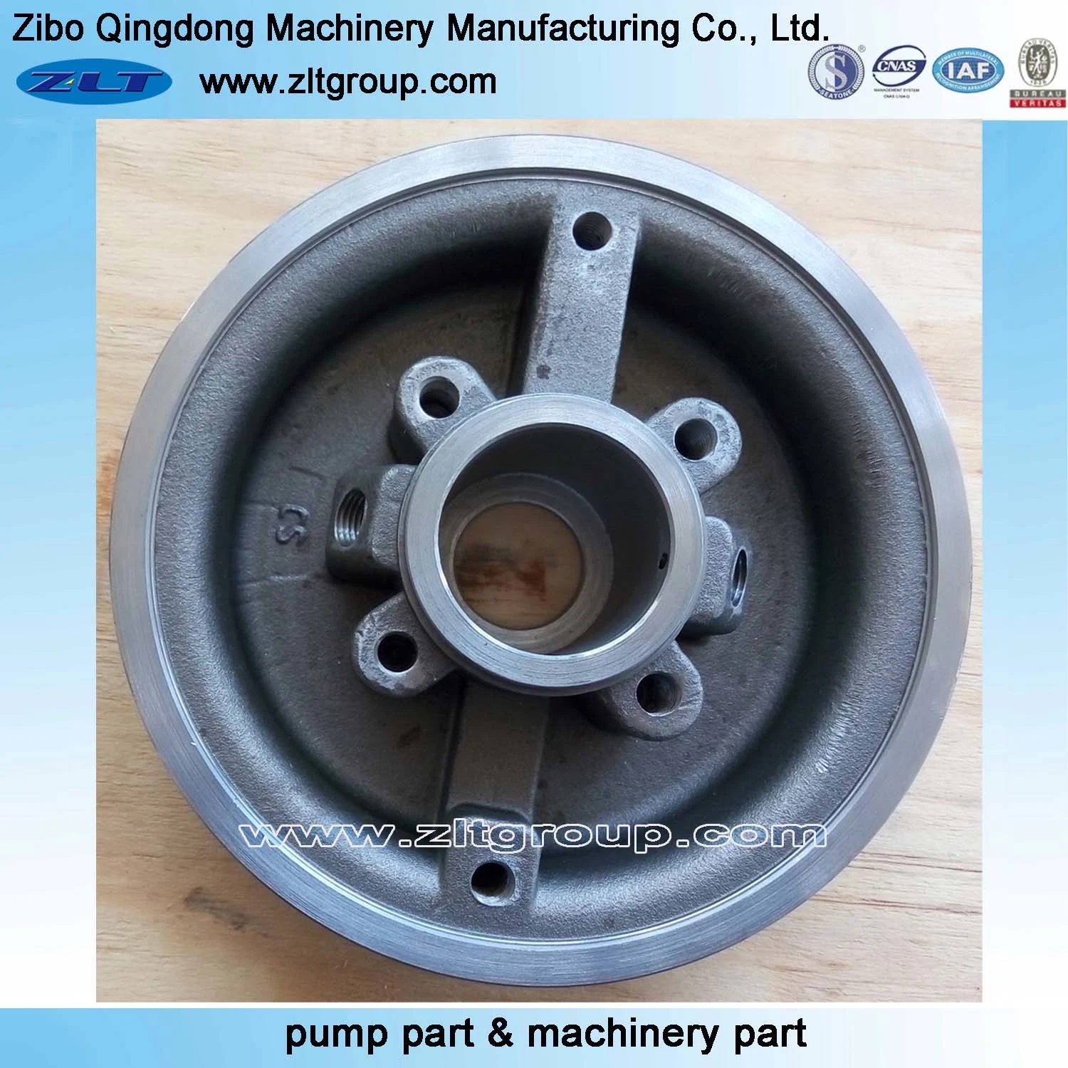 Machinery Sand Casting Parts in Stainless Steel ANSI Process Chemical Pump Stuffing Box Cover