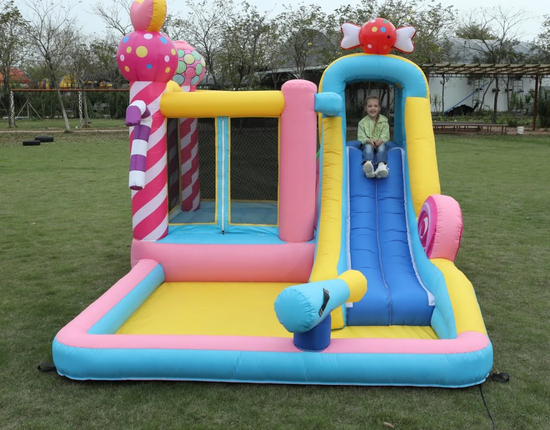 Kommerzielle verschiedene Stile PVC Aufblasbare Bounce Castle mit Slide Jumping Schloss Aufblasbare Bounce House Aufblasbare Bouncer