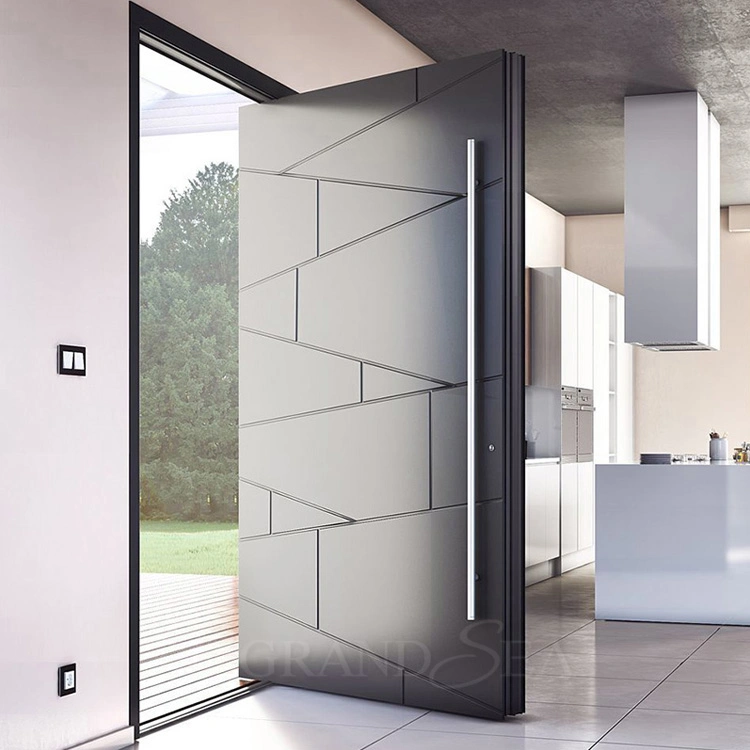 American Designer Large Pivot Doors Outside Security Modern Main Door Large Exterior Door