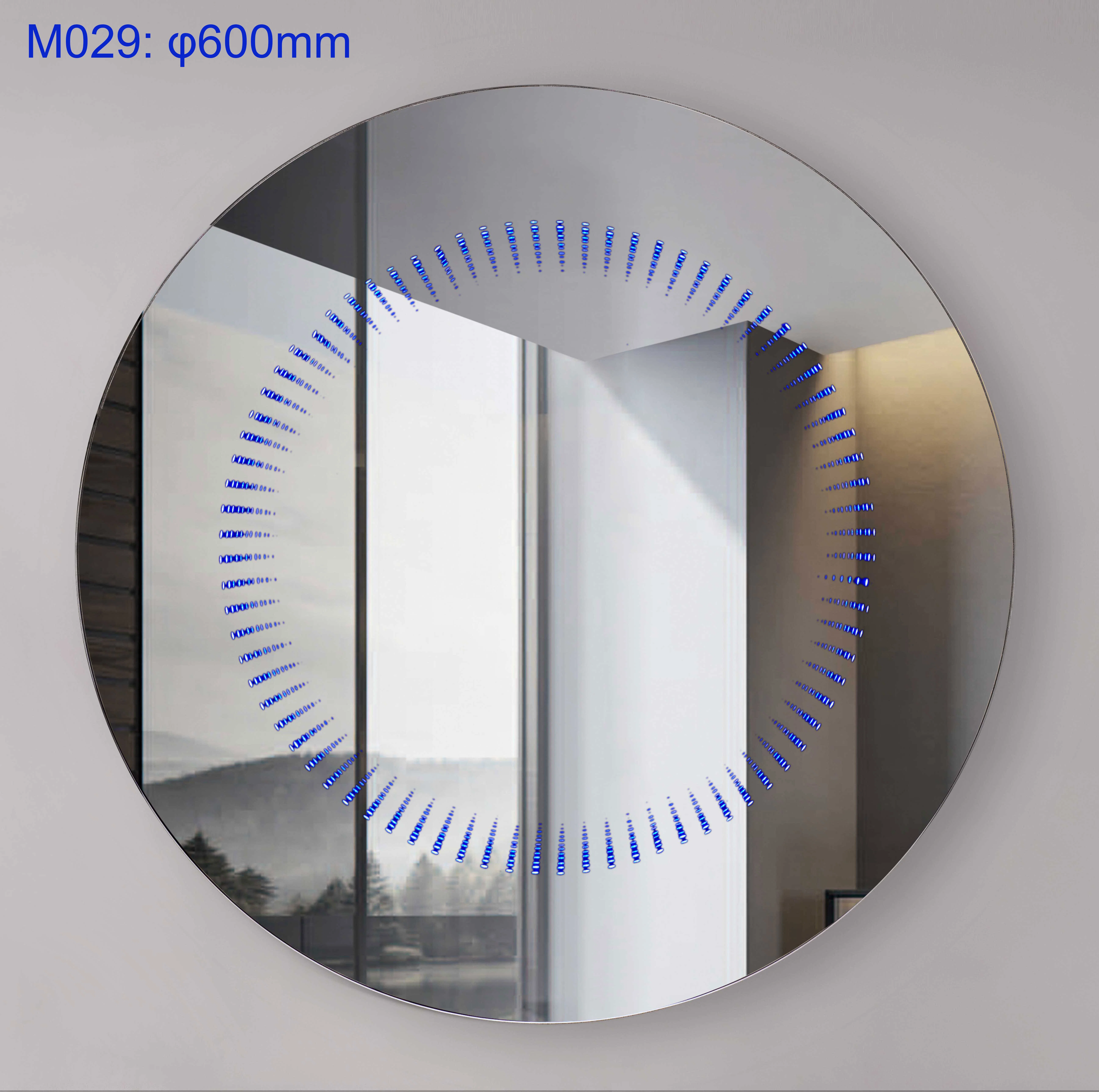 Decor Wall Mounted Touch Switch Bathroom Makeup Smart LED Mirror for Saudi Arabian Markets (M014)